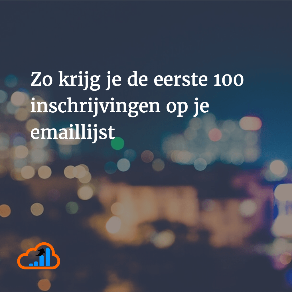 100 inschrijvers