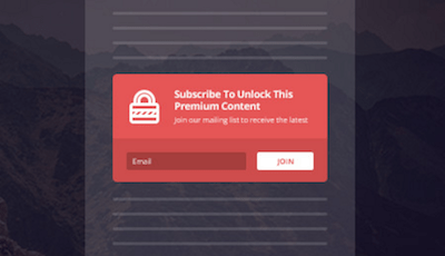 bloom locked content opt-in form