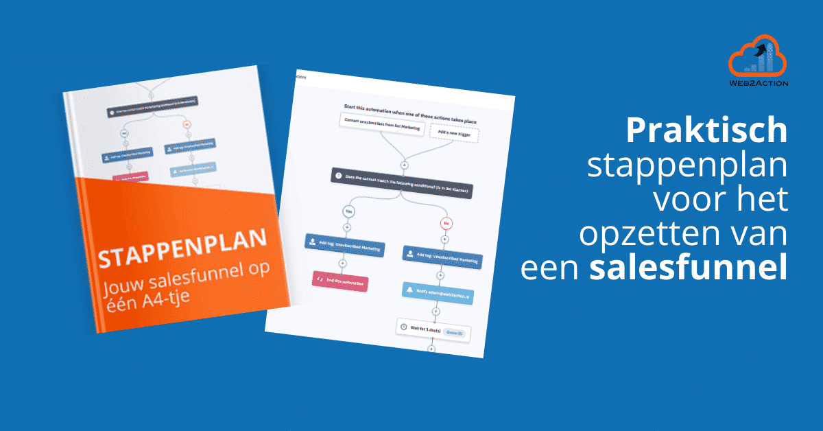 praktisch stappenplan voor het opzetten van een salesfunnel